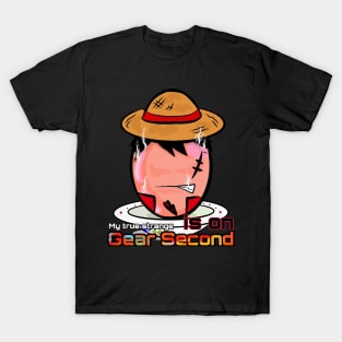 Lucky Egg Wannabe Straw Hat Pirates Boy Gear 2 T-Shirt